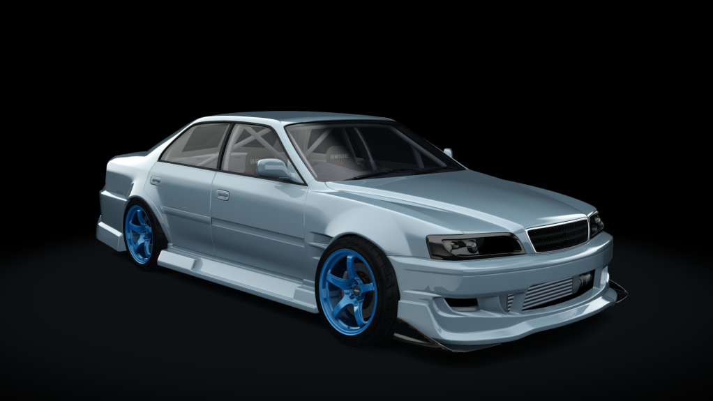 Chilly JZX100, skin Silver Metallic