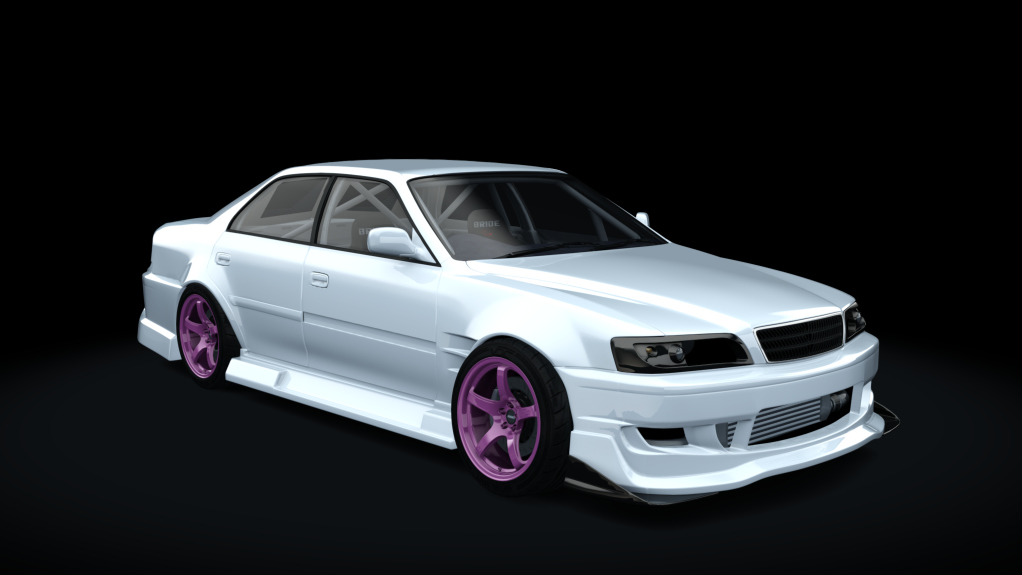 Chilly JZX100, skin frost white