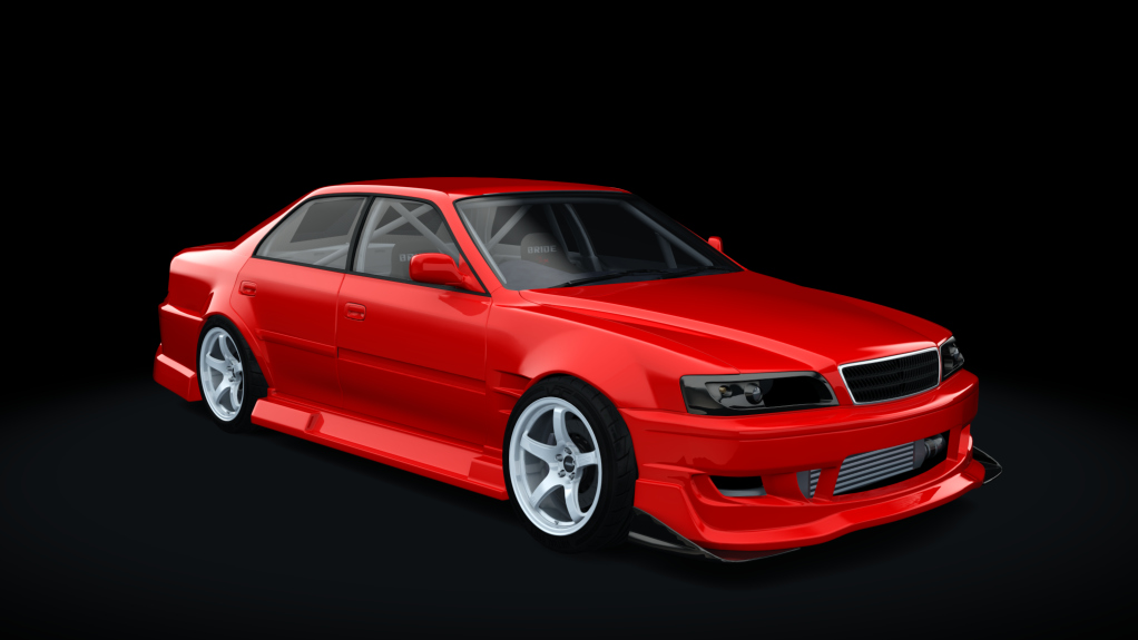 Chilly JZX100, skin lightning_red