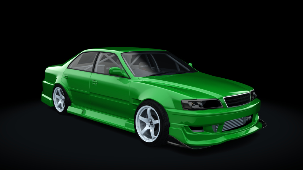 Chilly JZX100, skin limegreen