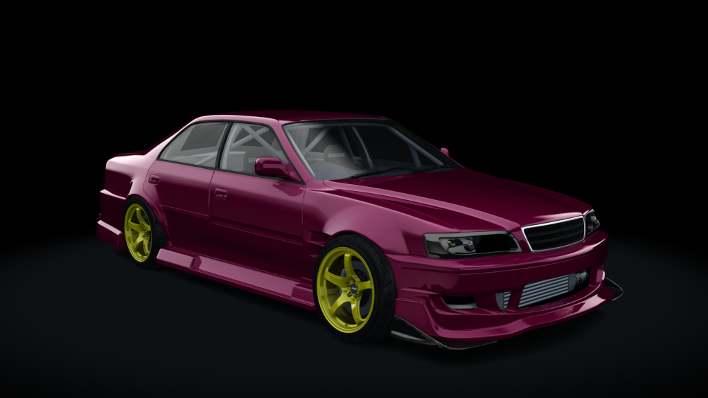 Chilly JZX100, skin maroon
