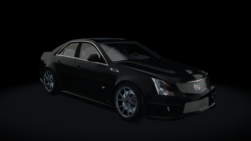 Cadillac CTS-V, skin black_raven