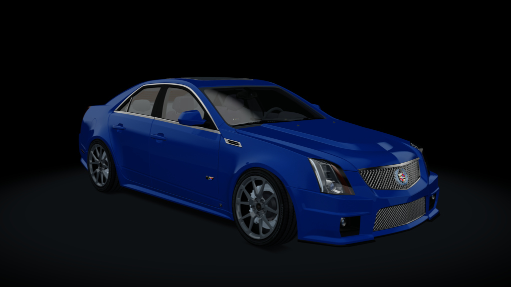 Cadillac CTS-V, skin opulent_blue