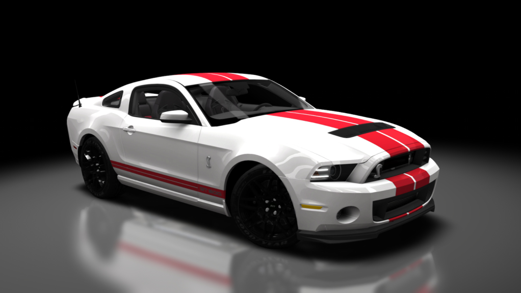 Shelby Ford Mustang GT500, skin performance_white_3
