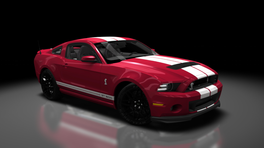Shelby Ford Mustang GT500, skin red_candy_1
