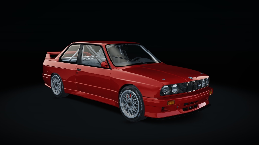 BMW M3 E30 Group A, skin Brilliant_red