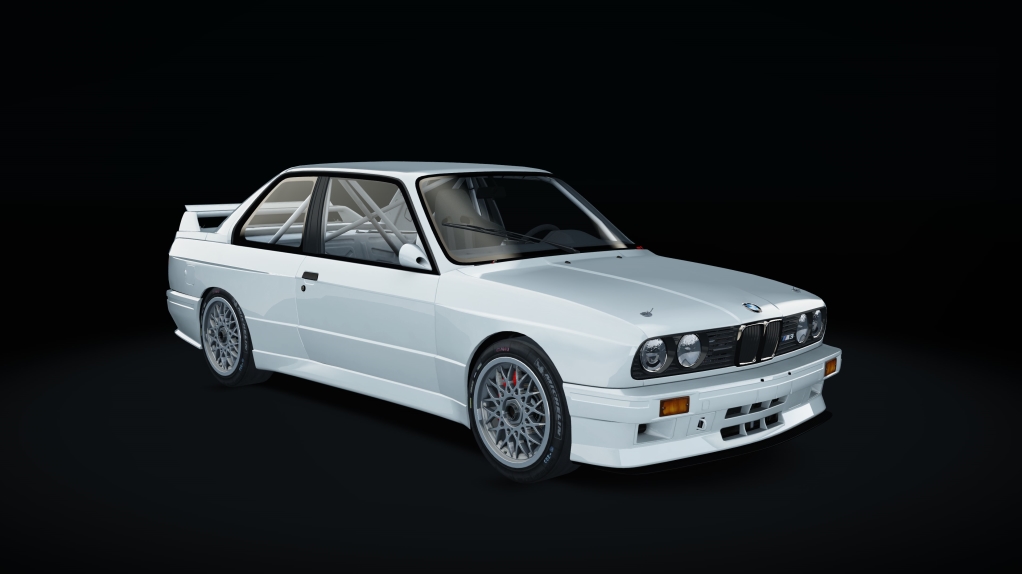 BMW M3 E30 Group A, skin alpine_white