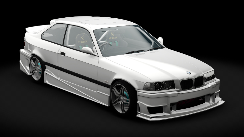 Boundless Racing STREET BMW E36 M3, skin Glacier Frost Mica