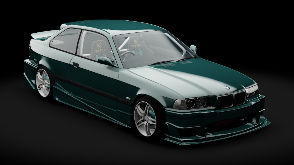 Boundless Racing STREET BMW E36 M3, skin boston_green_metallic