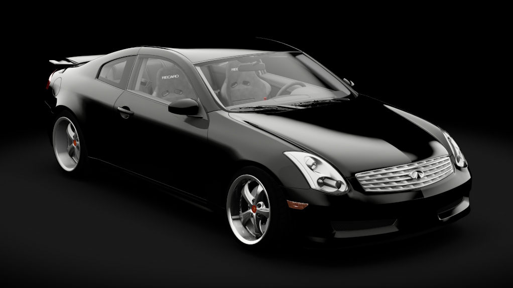 Boundless Racing STREET Infiniti G35, skin brilliant_black