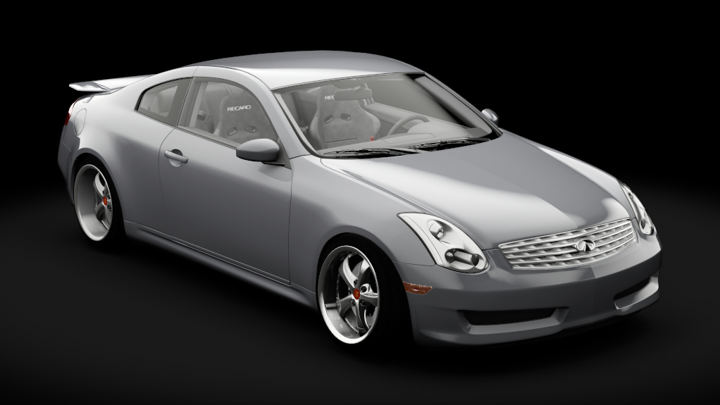 Boundless Racing STREET Infiniti G35, skin granite_silver_metallic