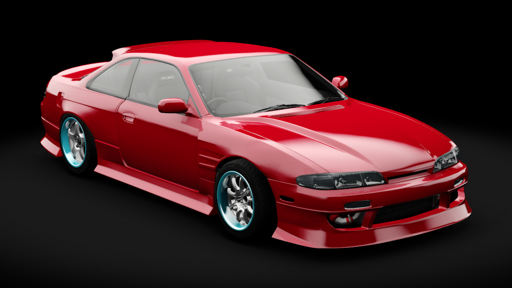 Boundless Racing STREET Nissan S14 Dmax, skin I_Candy_Red