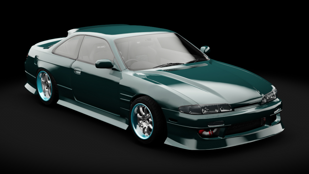 Boundless Racing STREET Nissan S14 Dmax, skin boston_green_metallic