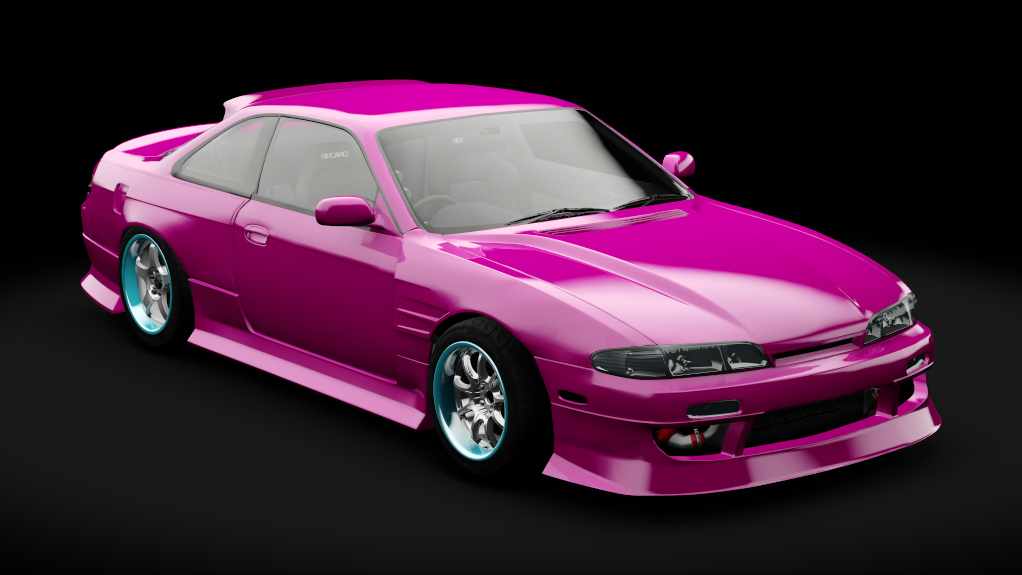 Boundless Racing STREET Nissan S14 Dmax, skin envy_fuchsia_magenta