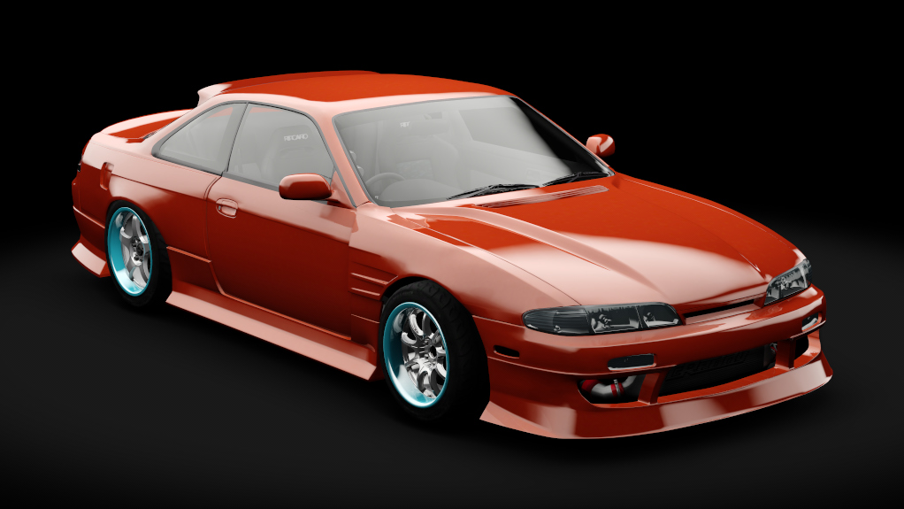 Boundless Racing STREET Nissan S14 Dmax, skin sakhir_orange