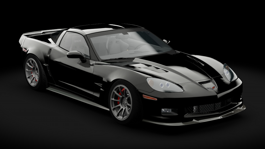 Boundless Racing STREET Chevrolet Corvette C6, skin brilliant_black