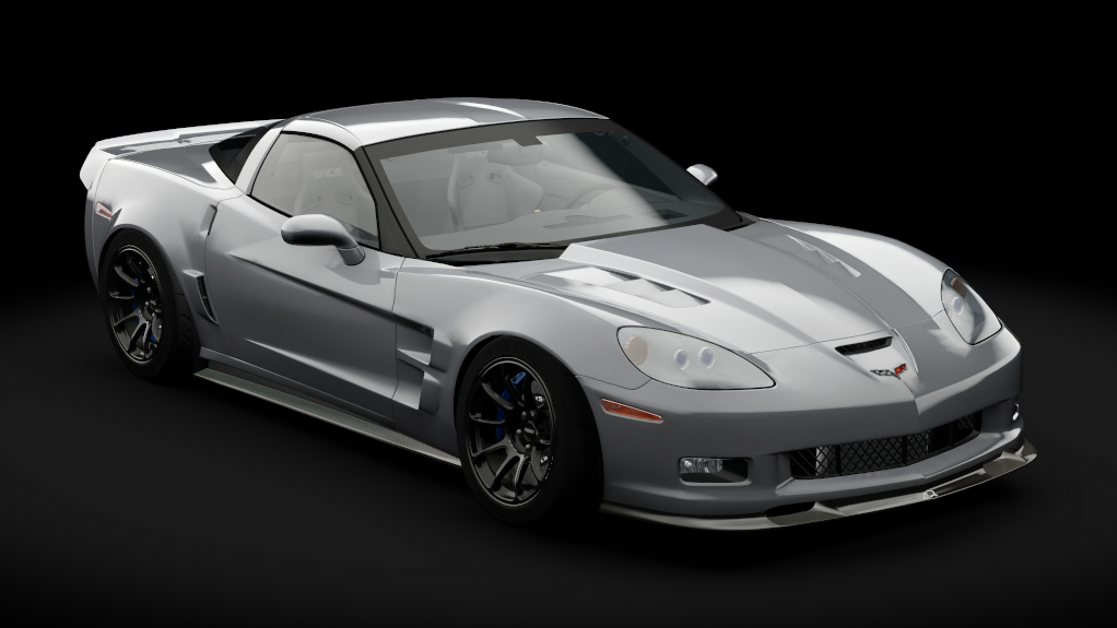 Boundless Racing STREET Chevrolet Corvette C6, skin granite_silver_metallic