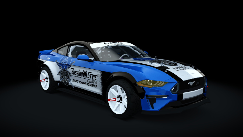 BSDC Ford Mustang RTR - S550 BSDC RTR Kierston, skin BSDC BLUE