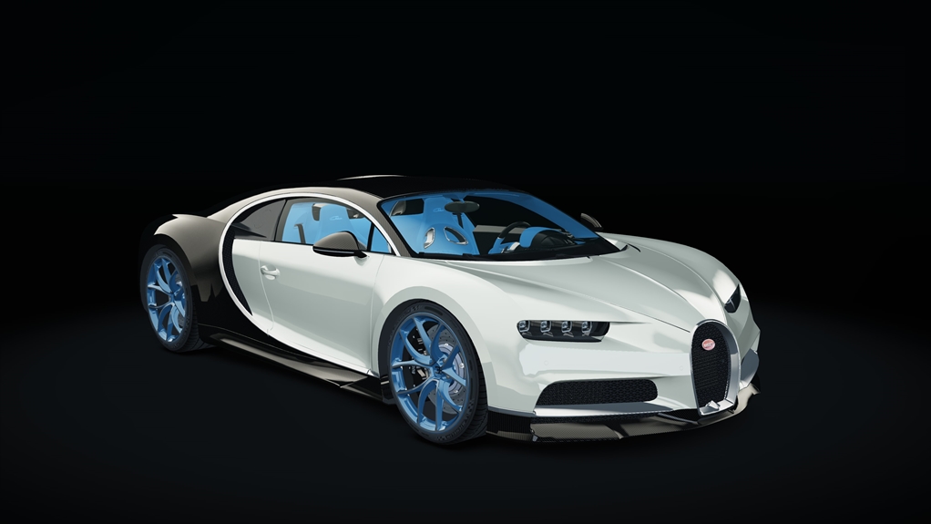Bugatti Chiron, skin cream_carbon_custom2