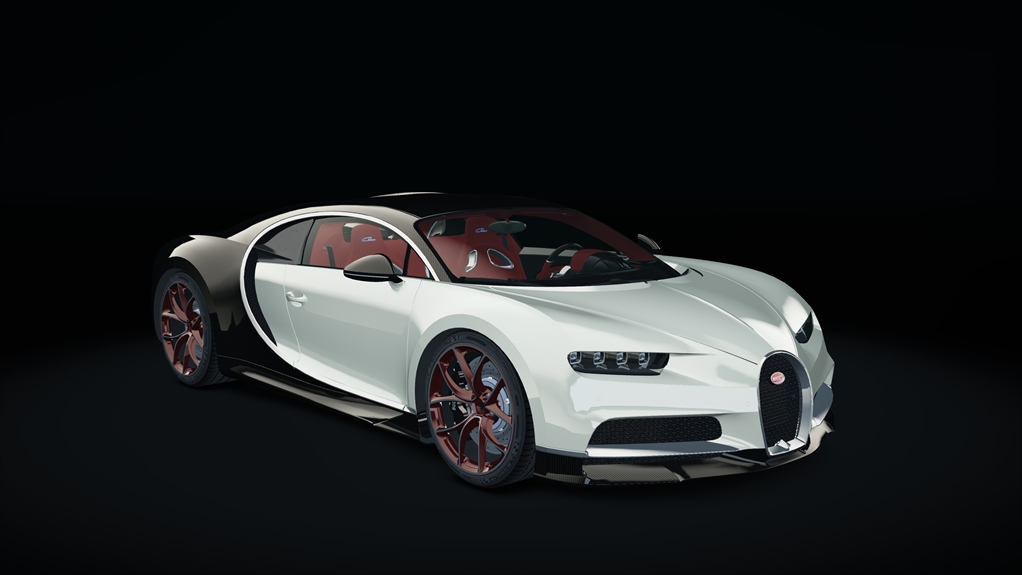 Bugatti Chiron, skin cream_carbon_custom3