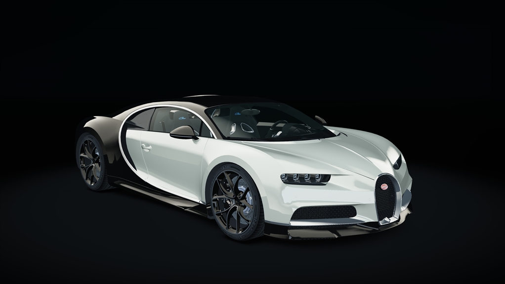 Bugatti Chiron, skin cream_carbon_custom4