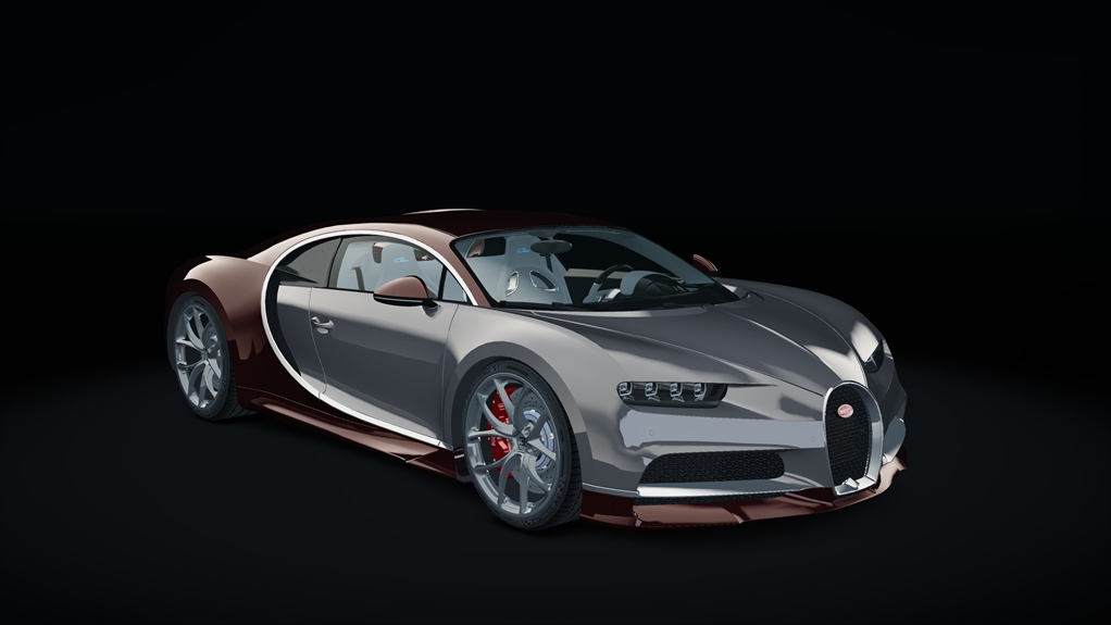 Bugatti Chiron, skin limited_champ_redcarbon
