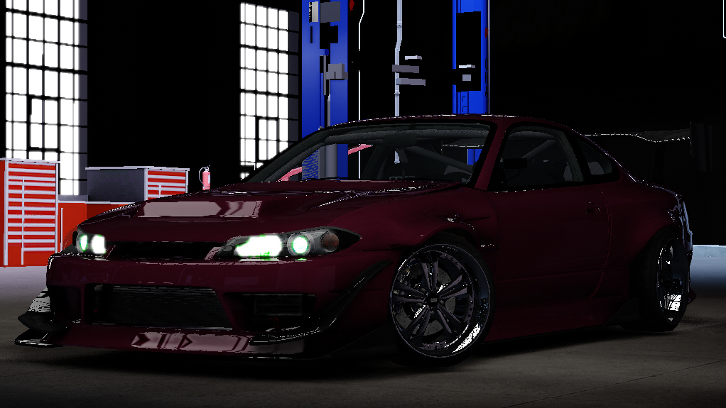 Chilly's Nissan Silvia S15, skin Cherry