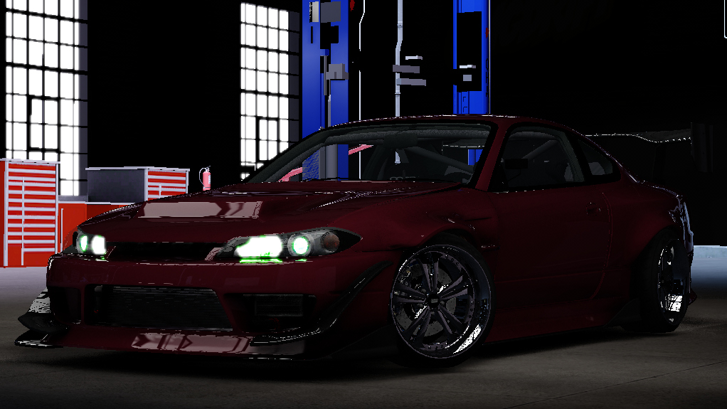 Chilly's Nissan Silvia S15, skin Garnet Red
