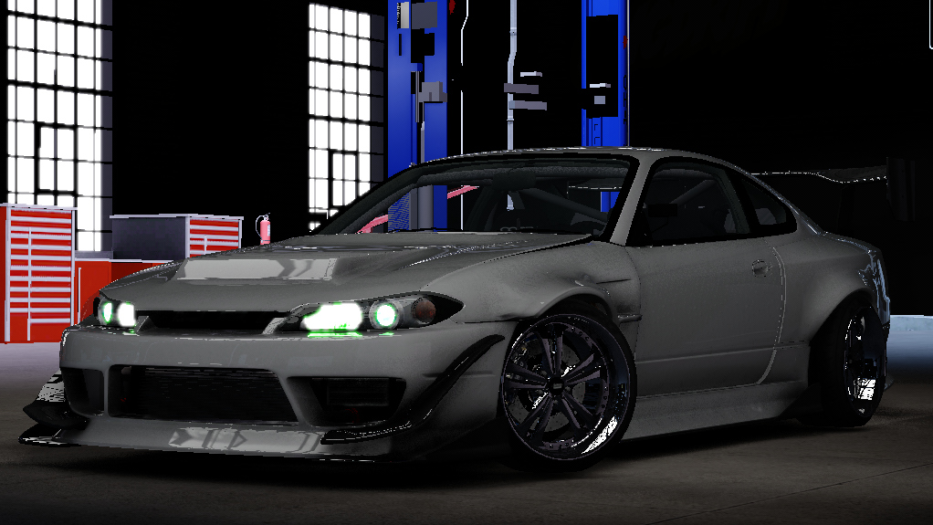 Chilly's Nissan Silvia S15, skin Oyster White