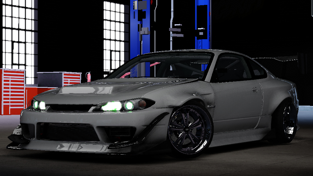 Chilly's Nissan Silvia S15, skin frost white
