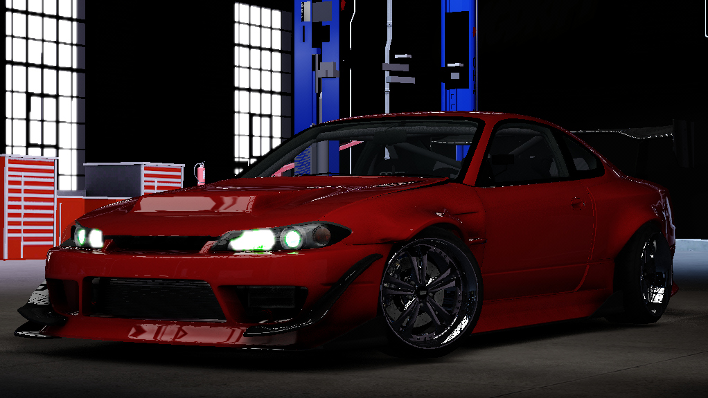 Chilly's Nissan Silvia S15, skin lightning_red