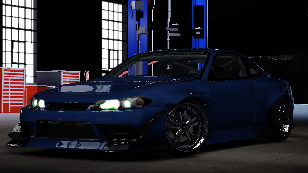 Chilly's Nissan Silvia S15, skin wrbluepearl