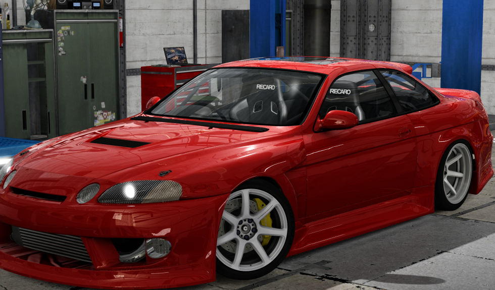 Chilly Toyota Soarer, skin Soul Red