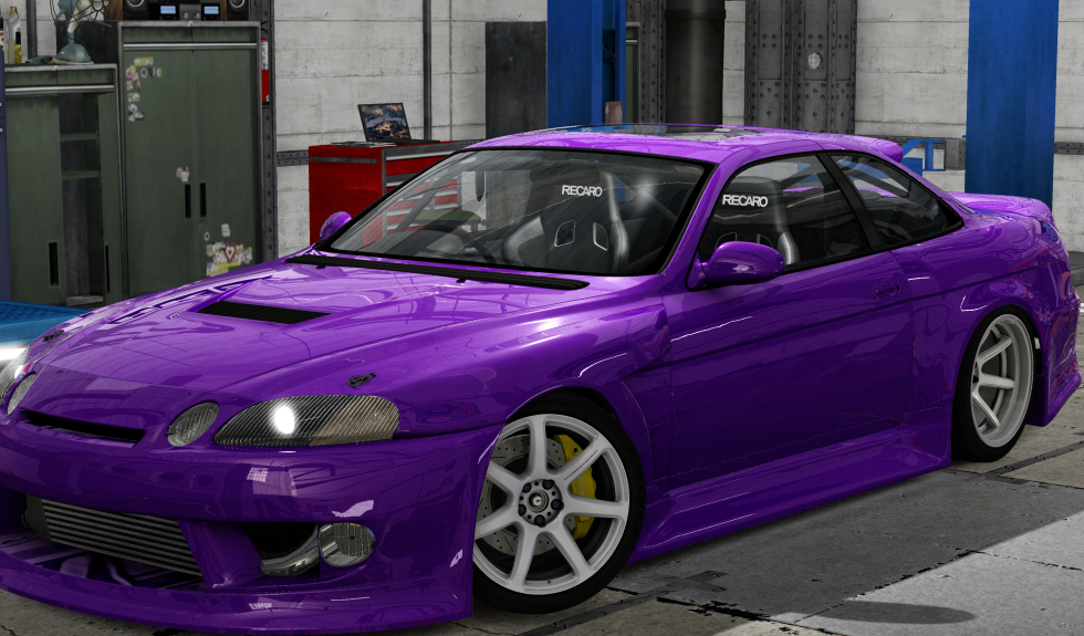 Chilly Toyota Soarer, skin purple