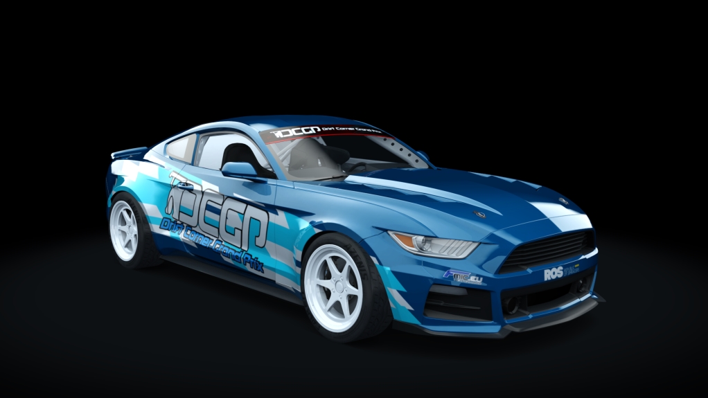 DCGP21 FORD MUSTANG, skin blue
