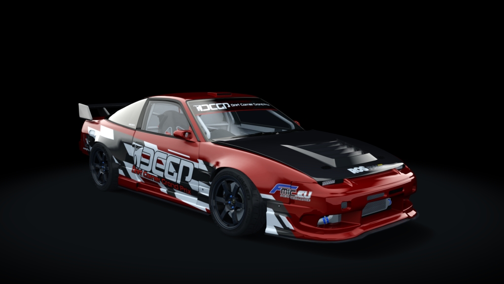 DCGP21 NISSAN 180sx, skin red