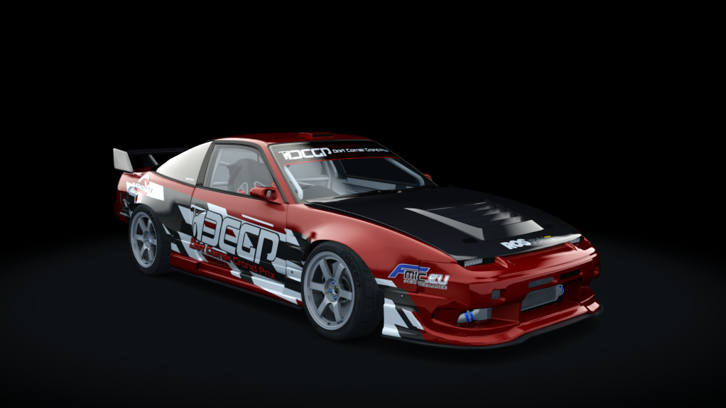 DCGP S8 NISSAN 180sx, skin red