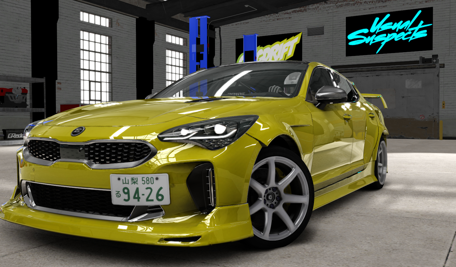 Kia Stinger T7R, skin 10_dynamic_yellow