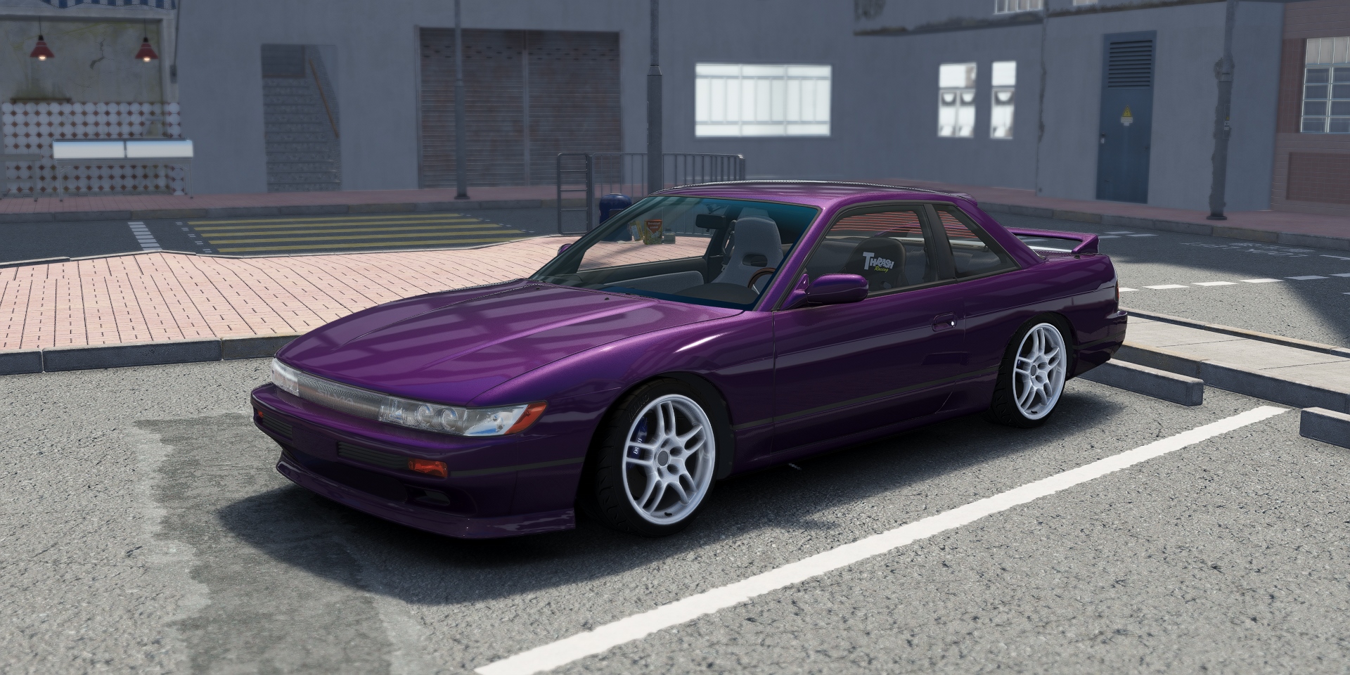 DWG Nissan 240sx Sil Swap, skin Dark_Purple
