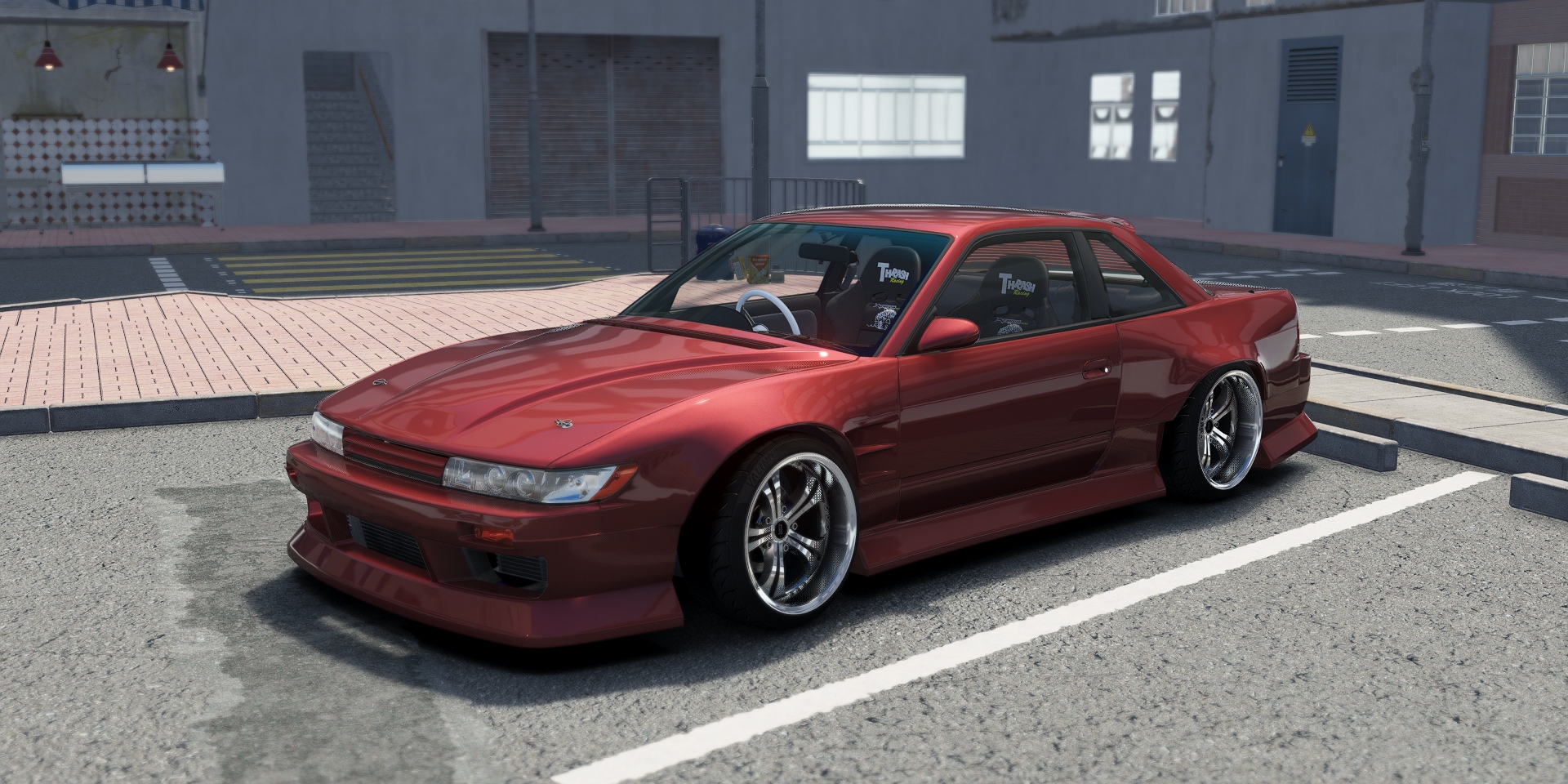 DWG Nissan Silvia PS13 BN Sports, skin Cherry_Red_Pearl