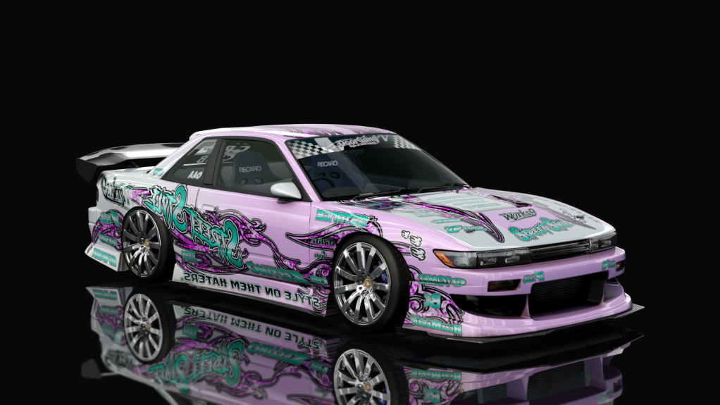 DWG Nissan Silvia PS13 Works 9, skin StreetStyle