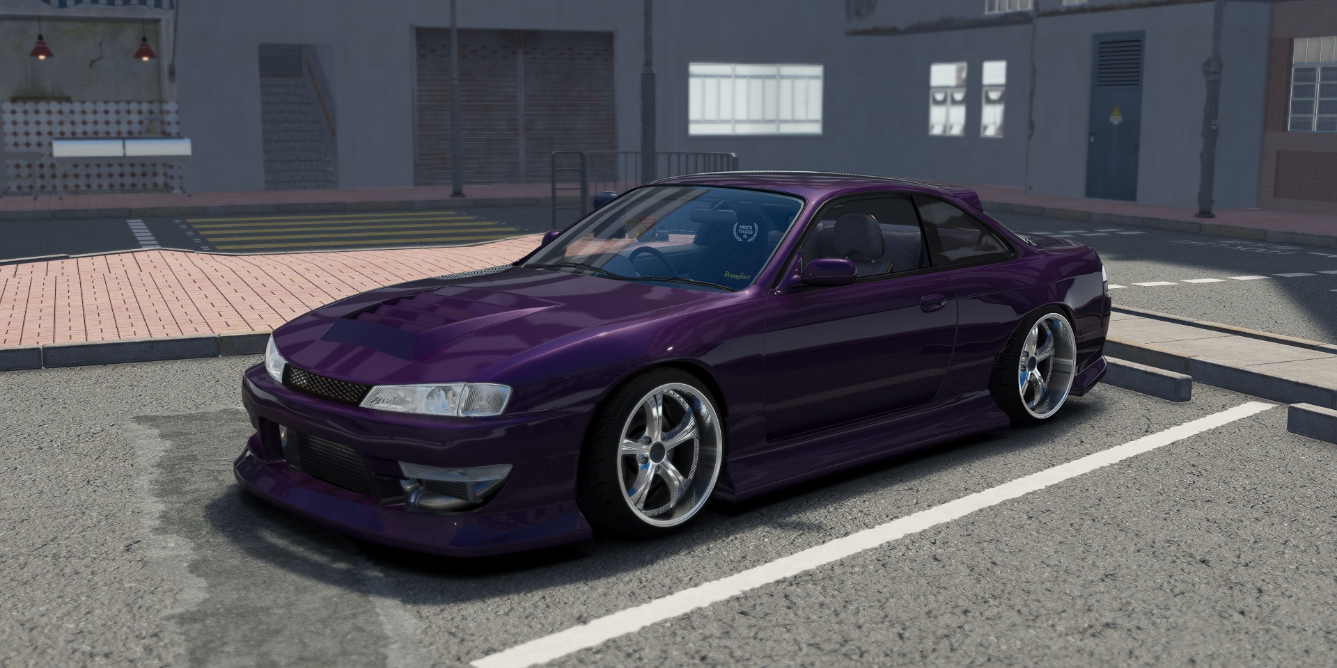 DWG Nissan Silvia S14 Kouki Doof, skin purple