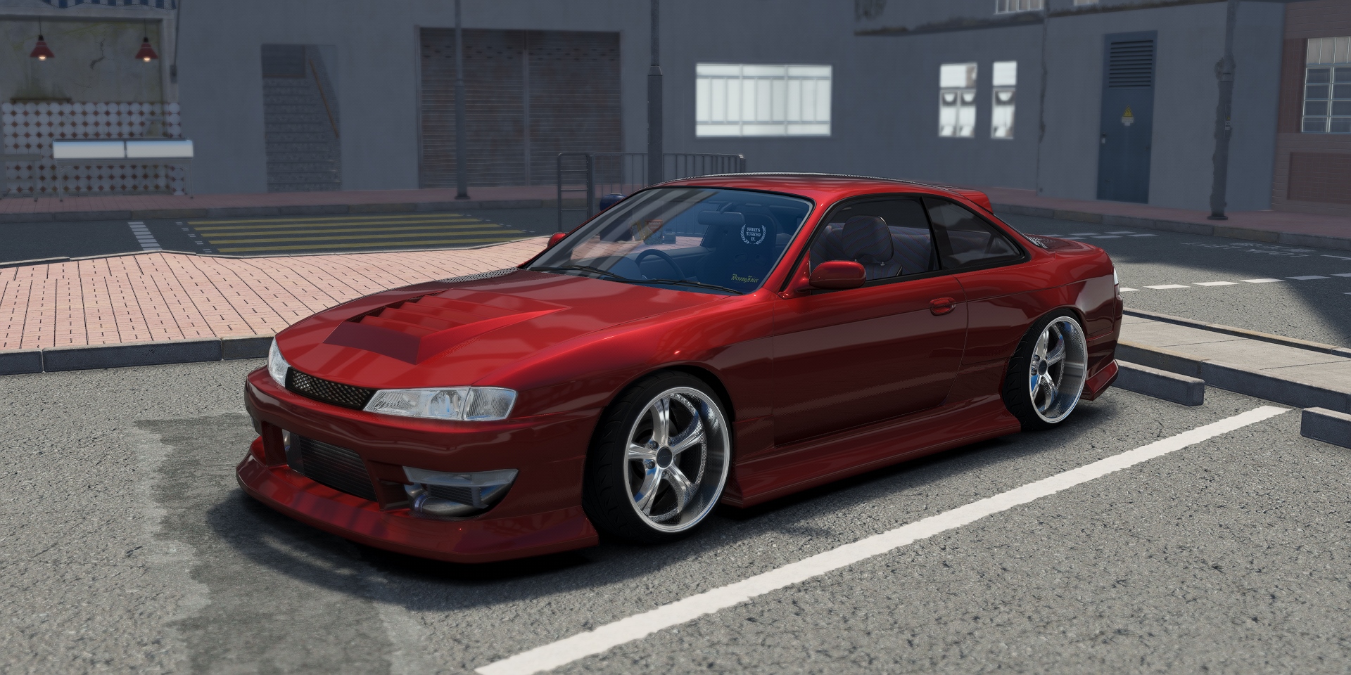 DWG Nissan Silvia S14 Kouki Doof, skin red