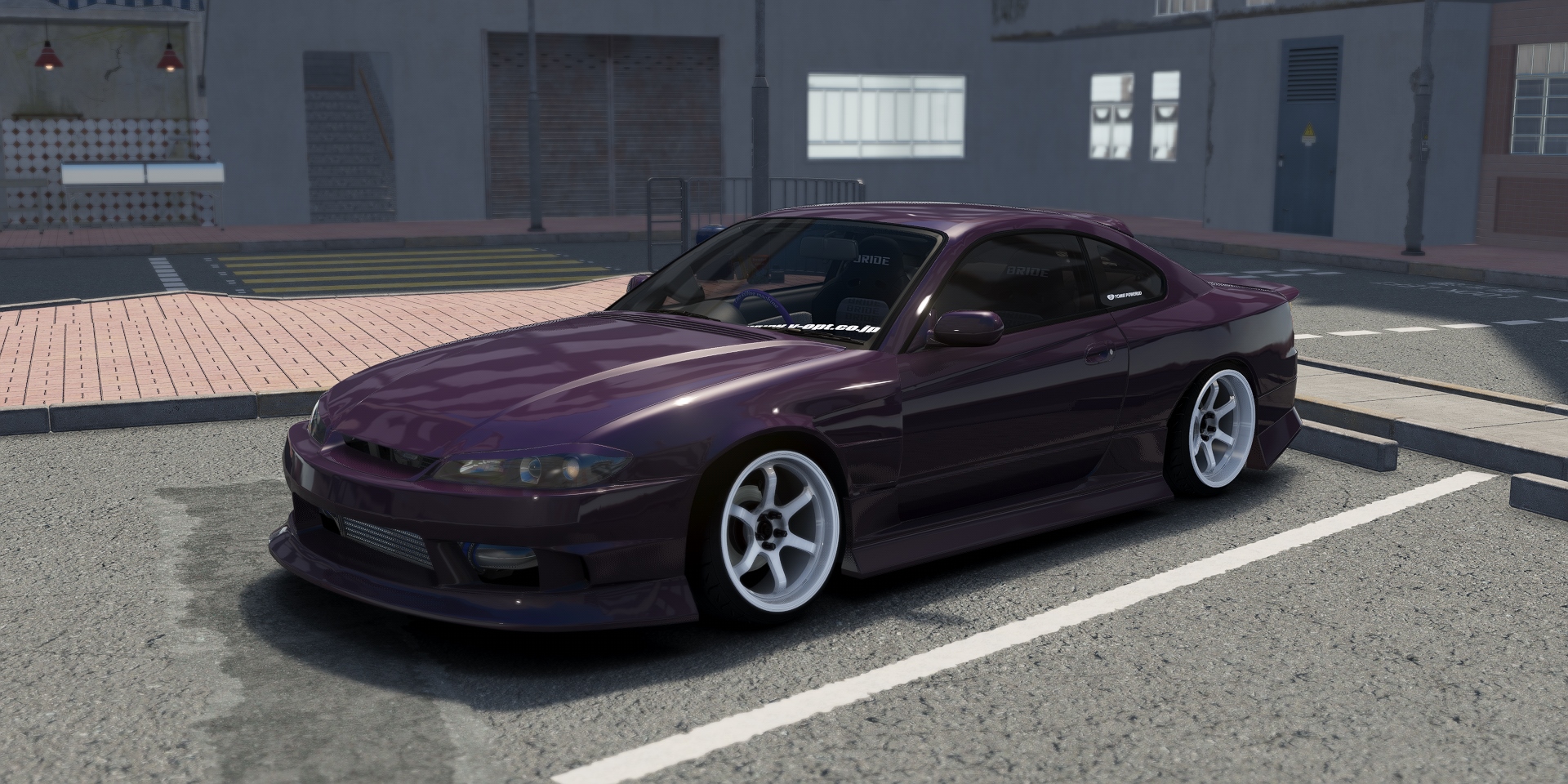 DWG Nissan Silvia S15 PS Duce, skin Midnight_Purple