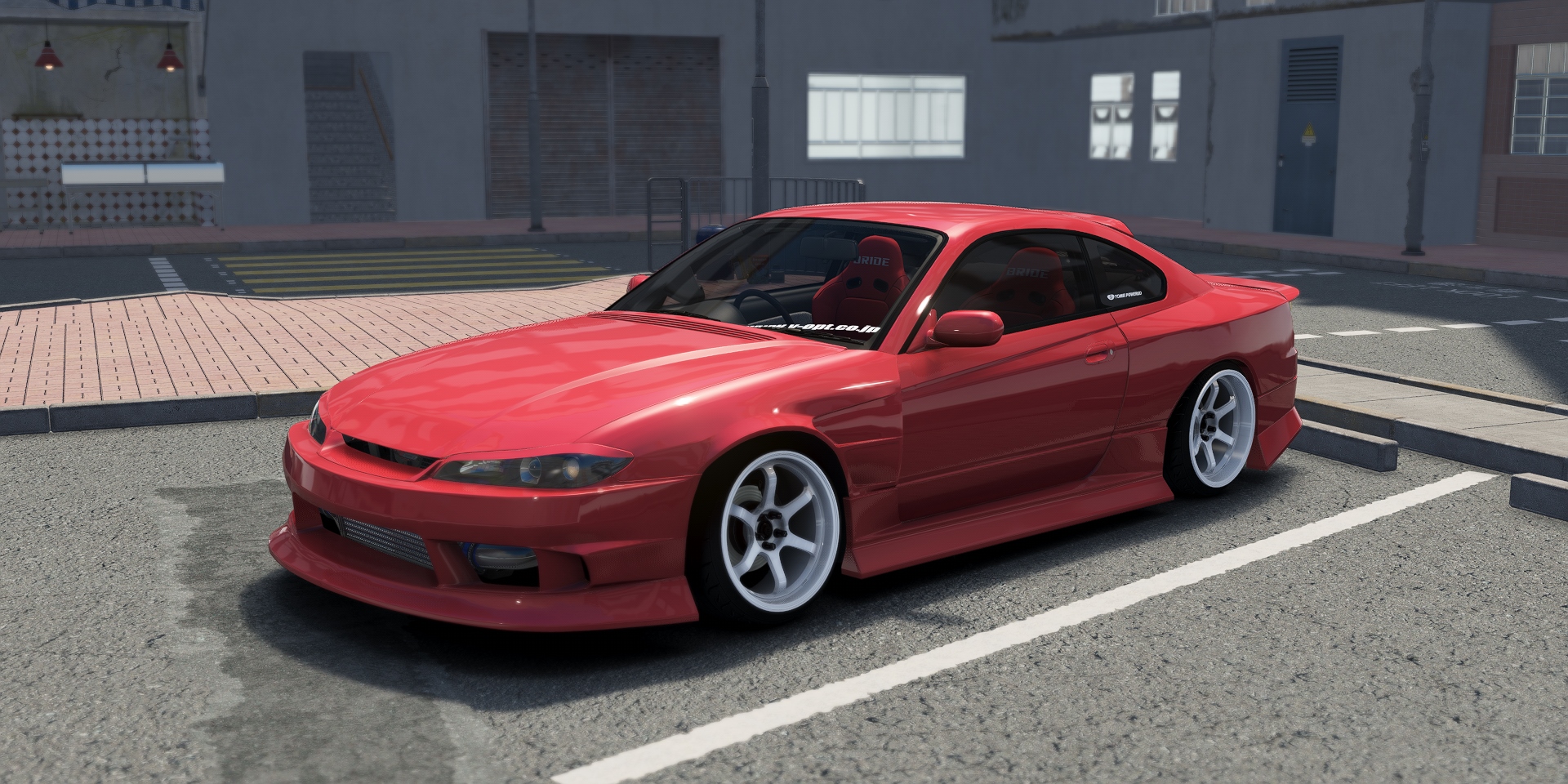 DWG Nissan Silvia S15 PS Duce, skin Nismo_Red