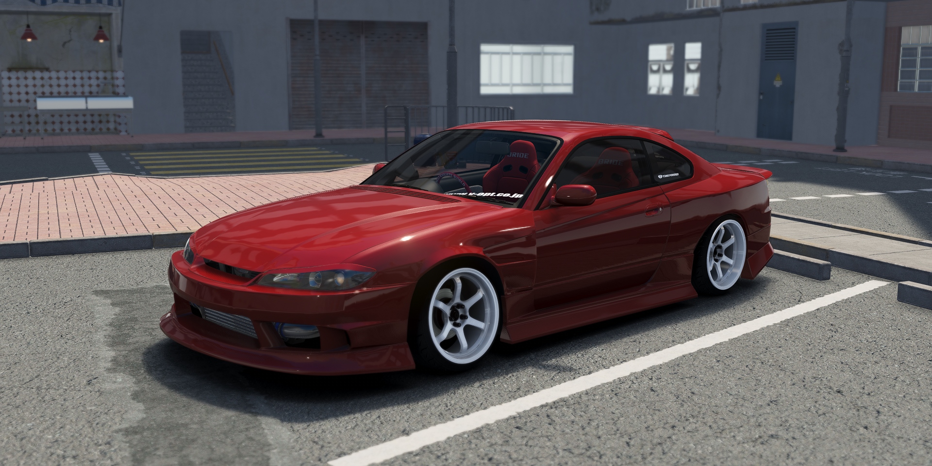 DWG Nissan Silvia S15 PS Duce, skin Red
