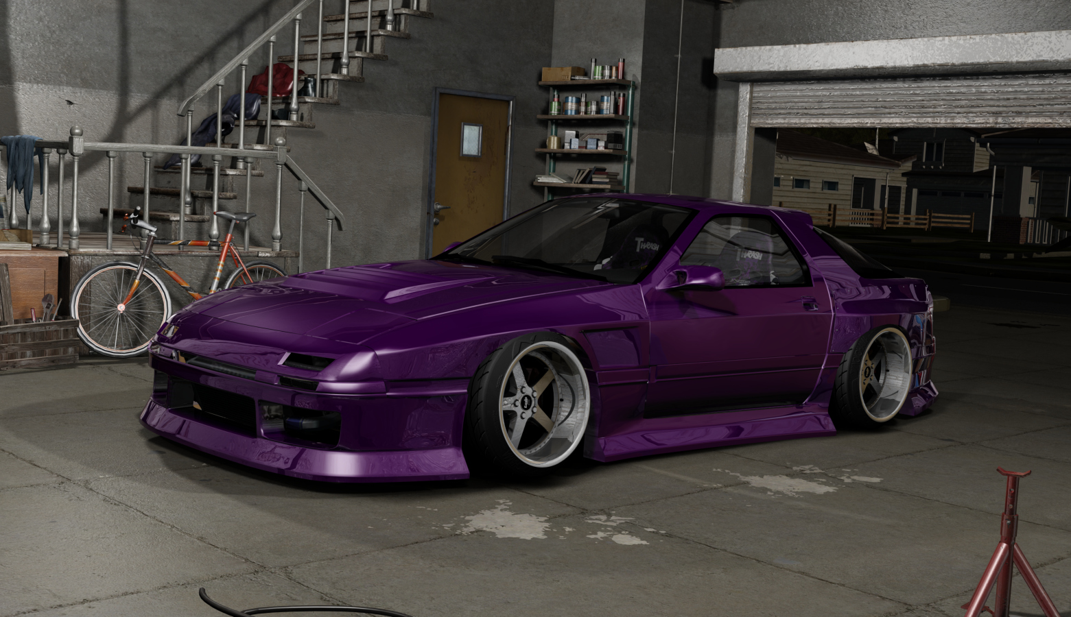 DWG Mazda Rx7 FC3S, skin midnight_purple