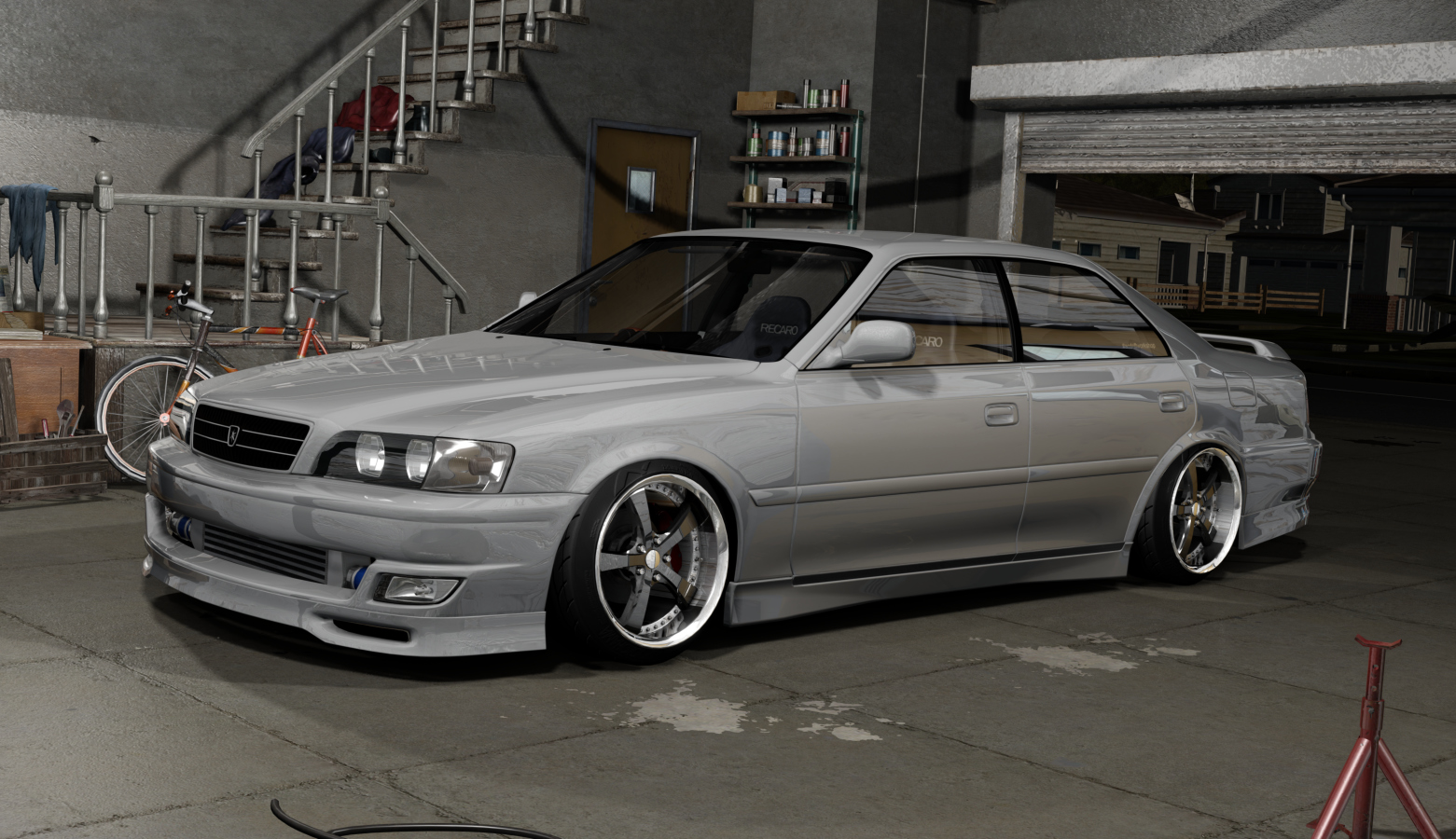DWG Toyota JZX100 Chaser, skin 199_silver_met