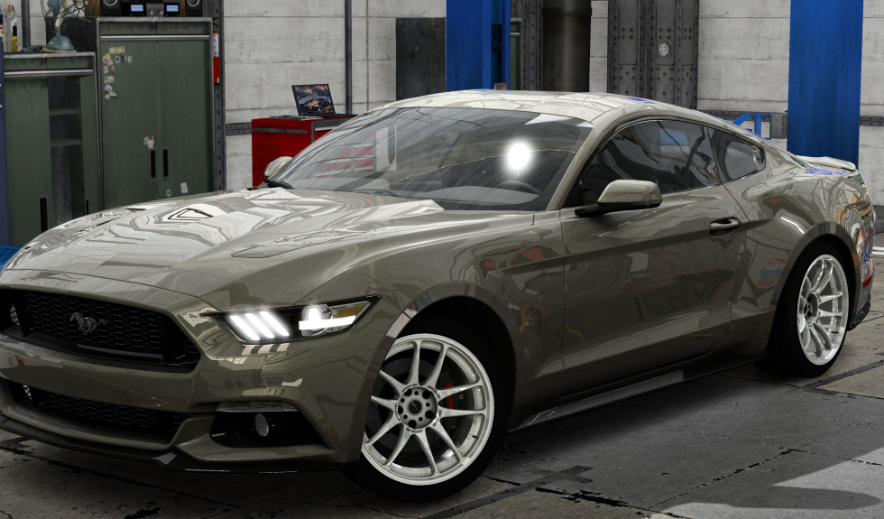 Ford Mustang Ecoboost Drift, skin 12_magnetic_metallic