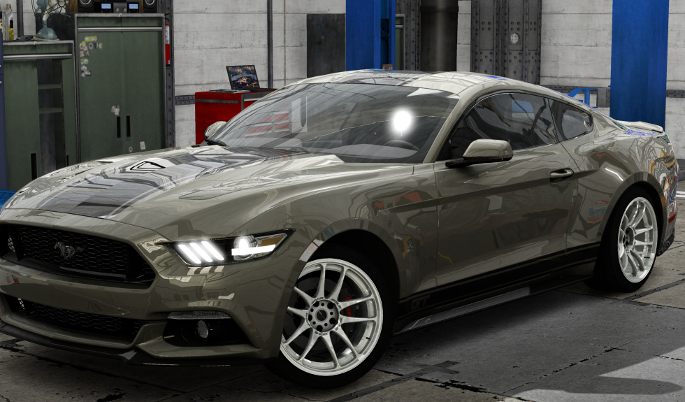Ford Mustang Ecoboost Drift, skin 19_magnetic_metallic_s2